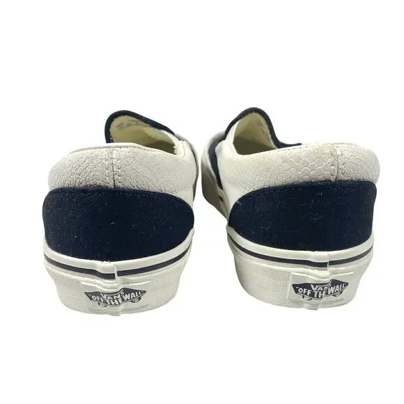 Vans Desert Cobra Snake Low Slip On Shoes Womens 5 Skater Grunge Y2K Reptile Mob - Picture 6 of 11